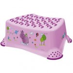 Keeeper Detská stolička Hippo, s protišmykovým povrchom, ružová