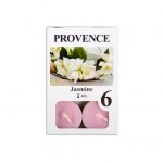 Provence Čajová sviečka PROVENCE 6ks jazmín