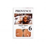 Provence Čajová sviečka PROVENCE 6ks sladké korenie