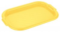 Tontarelli Plastový podnos TONTARELLI 40x27,5cm žltý