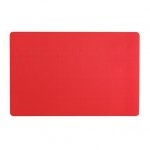 TORO Plastové prestieranie TORO 28,5x44cm červené