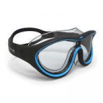 NABAIJI Plavecké okuliare Swimdow veľkosť L čierno-modré ČIERNA L