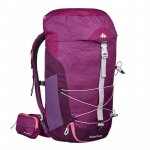 QUECHUA Batoh Mh100 30 L Fialovoružový